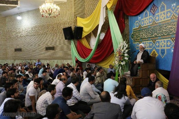 گزارش تصویری/ ویژه برنامه روز عید غدیر در مسجد حضرت امیر(ع) با سخنرانی استاد انصاریان