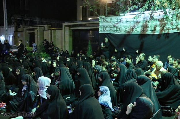 گزارش تصویری/ سخنرانی استاد انصاریان در حسینیه حضرت ابوالفضل(ع) دهه اول محرم 1396