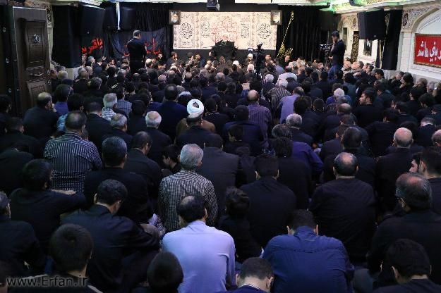 گزارش تصویری/ سخنرانی استاد انصاریان در حسینیه حضرت ابوالفضل(ع) دهه اول محرم 1396
