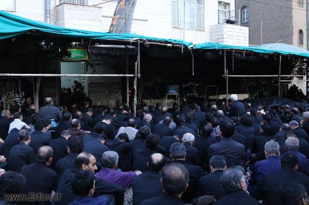 گزارش تصویری/ سخنرانی استاد انصاریان در حسینیه مرحوم آیت الله علوی تهرانی دهه اول محرم 1439