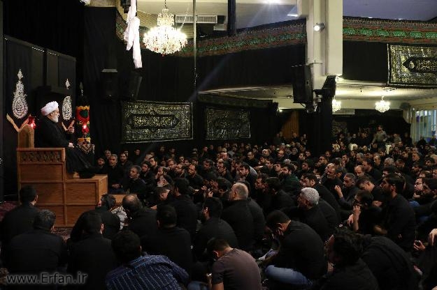 گزارش تصویری/ سخنرانی استاد انصاریان در مسجد حضرت امیر (ع) دهه اول محرم 1439 