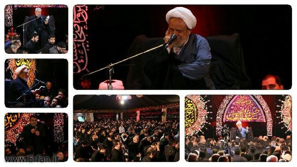 ویژه برنامه سوگواری امام حسین(ع) در حسینیه هدایت + تصاویر 