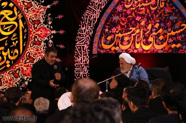 ویژه برنامه سوگواری امام حسین(ع) در حسینیه هدایت + تصاویر 
