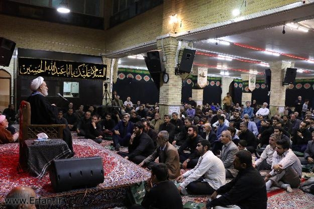 گزارش تصویری/ سخنرانی استاد انصاریان در بقعه شیخ طرشتی/ دهه سوم محرم 1439