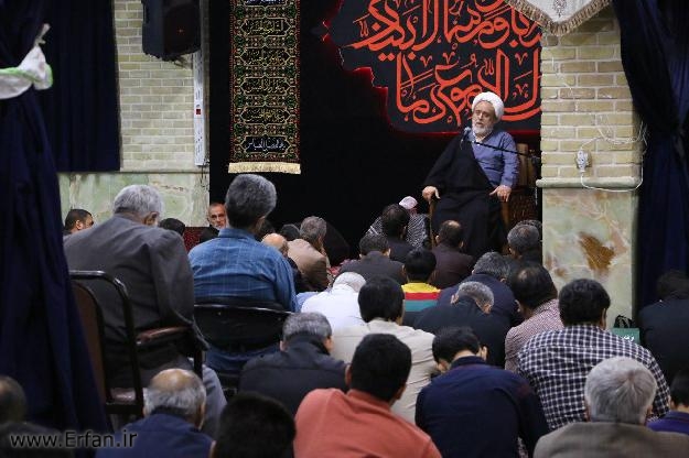 گزارش تصویری/ سخنرانی استاد انصاریان در بقعه شیخ طرشتی/ دهه سوم محرم 1439