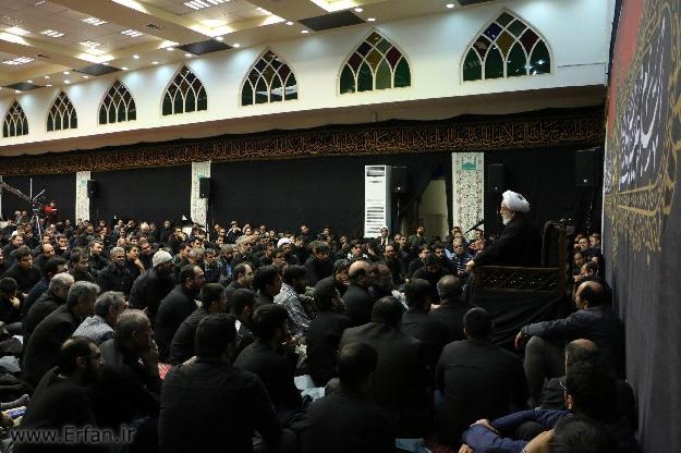 گزارش تصویری/ سخنرانی استاد انصاریان در حسینیه هدایت تهران