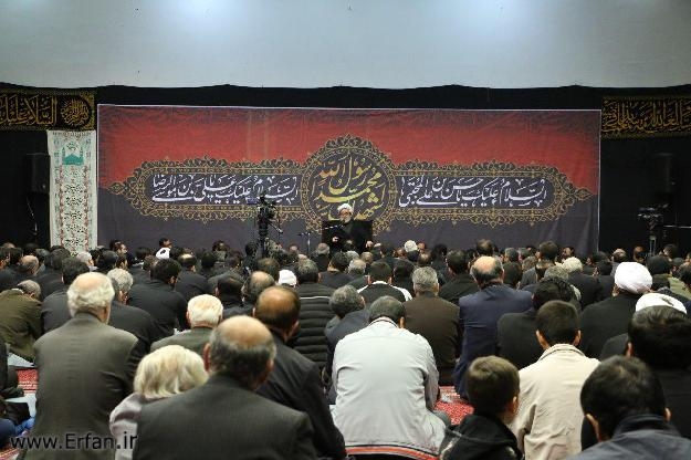 گزارش تصویری/ سخنرانی استاد انصاریان در حسینیه هدایت تهران