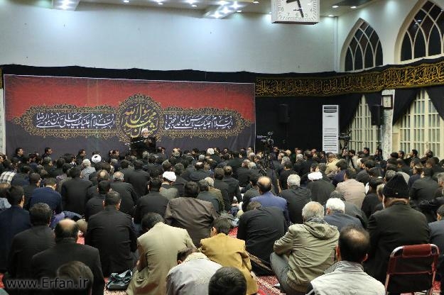 گزارش تصویری/ سخنرانی استاد انصاریان در حسینیه هدایت تهران