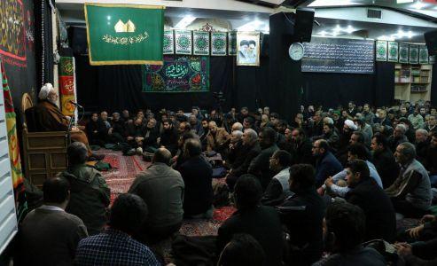 تهران/ حسینیهٔ محبان‌الزهرا/ دههٔ اوّل جمادی‌الاوّل/ زمستان1396ه‍.ش./ سخنرانی سوم 