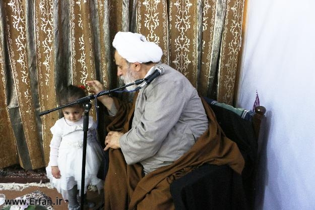 دیدار حضرت استاد انصاریان از بیماران پروانه ای در خانه "ای بی"+تصاویر