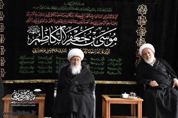 استاد انصاریان؛ طلاب، دروس حوزوی را در جامعه جریان سازی کنند/ نباید مطالب در حوزه حبس شود+ تصاویر