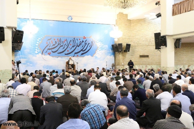 گزارش تصویری/ سخنرانی استاد انصاریان در مسجد حضرت امیر (ع)