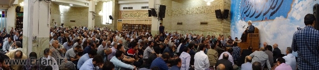 گزارش تصویری/ سخنرانی استاد انصاریان در مسجد حضرت امیر (ع)
