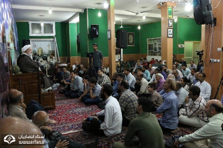 گزارش تصویری/سخنرانی استاد انصاریان،حسینیه بیت الاحزان اصفهان-ذی الحجه97