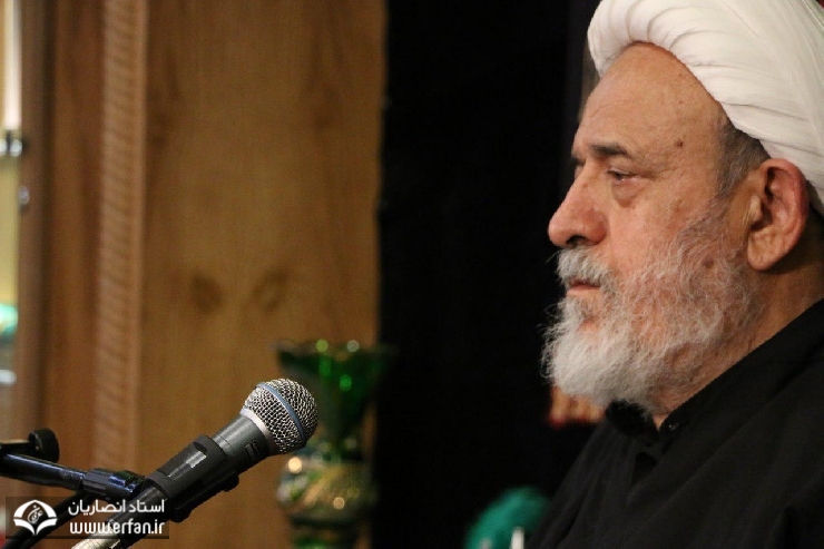 گزارش تصویری/ سخنرانی استاد انصاریان در حسینیه حضرت ابوالفضل (ع)