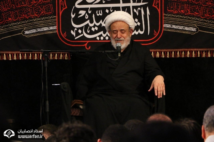 گزارش تصویری/ سخنرانی استاد انصاریان در حسینیه حضرت ابوالفضل (ع)