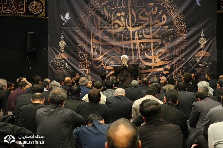 گزارش تصویری / سخنرانی استاد انصاریان در حسینیه هدایت تهران