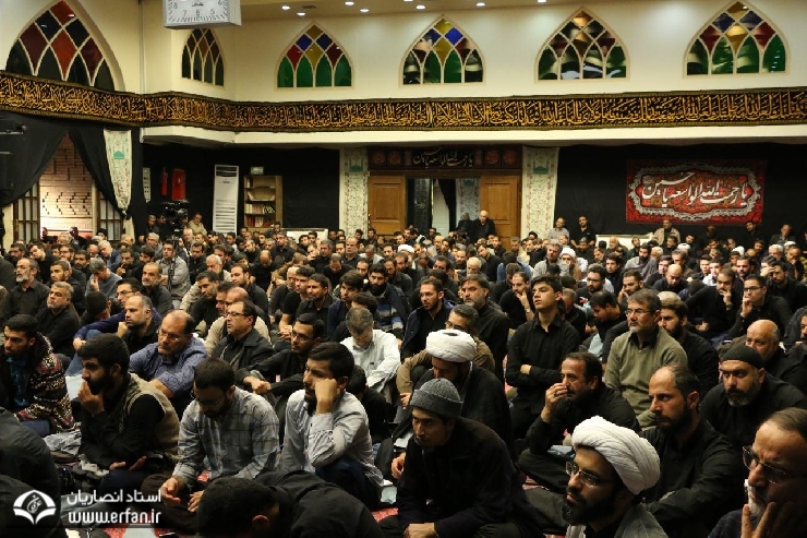 گزارش تصویری / سخنرانی استاد انصاریان در حسینیه هدایت تهران