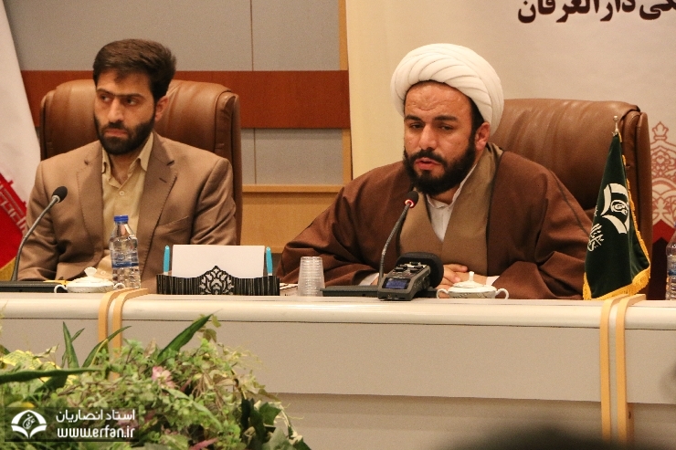 گزارش تصویری / کنفرانس خبری رونمایی از کتاب ارزشمند «ترجمه اصول کافی» استاد حسین انصاریان