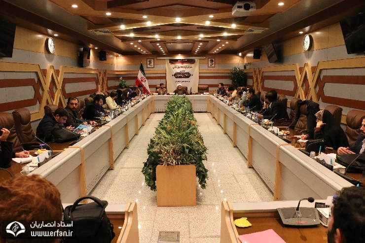 گزارش تصویری / کنفرانس خبری رونمایی از کتاب ارزشمند «ترجمه اصول کافی» استاد حسین انصاریان