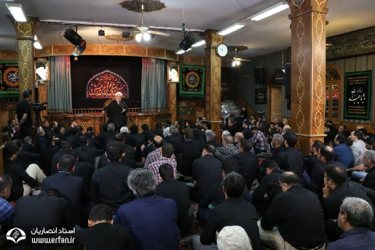 گزارش تصویری/ سخنرانی استاد انصاریان در تهران حسینیه بیت الزهرا(س) دهه سوم محرم98