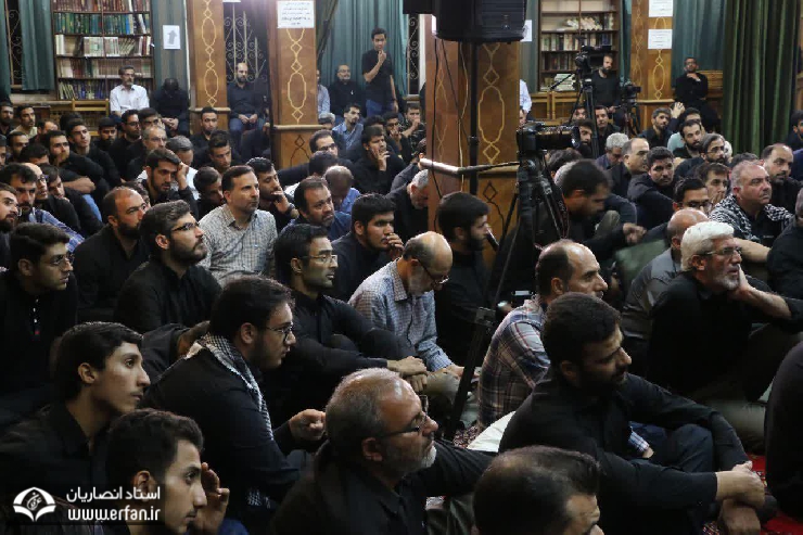 گزارش تصویری/ سخنرانی استاد انصاریان در تهران حسینیه بیت الزهرا(س) دهه سوم محرم98