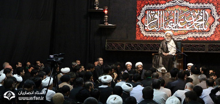 سخنرانی حضرت استاد انصاریان در بیت آیت الله العظمی وحید خراسانی