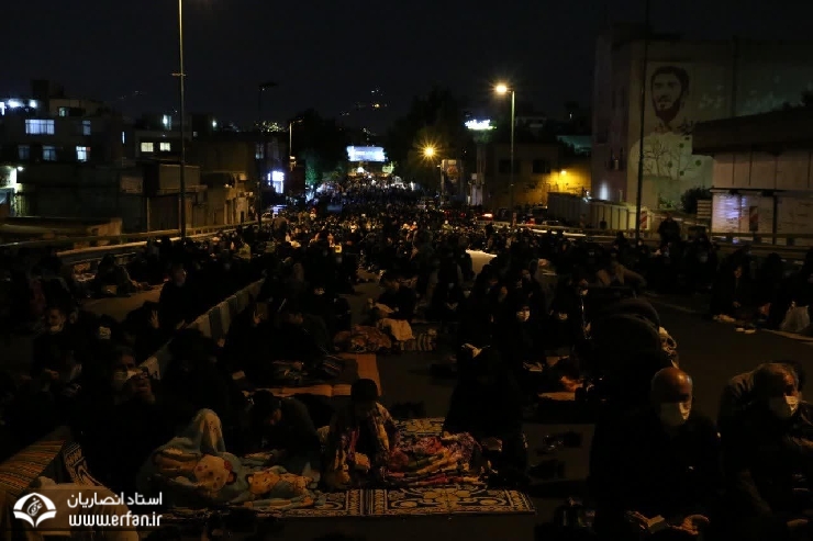 گزارش تصویری مراسم احیاء حسینیه همدانیها