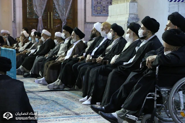 گزارش تصویری: سخنرانی استاد انصاریان در مراسم سالگرد آیت الله بروجردی