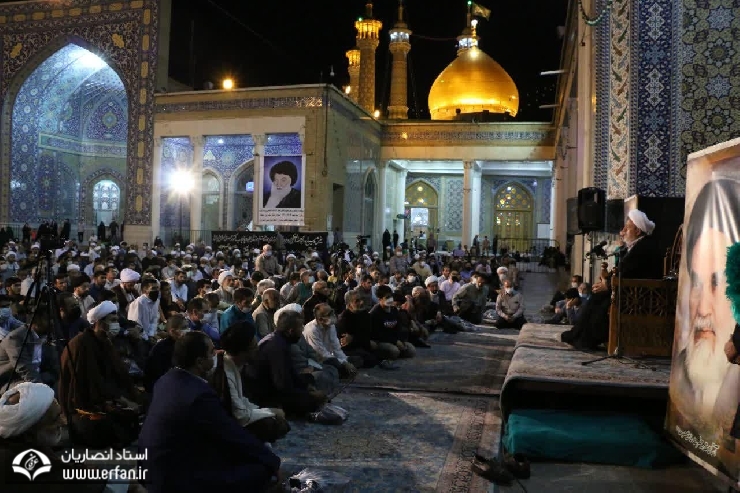 گزارش تصویری: سخنرانی استاد انصاریان در مراسم سالگرد آیت الله بروجردی