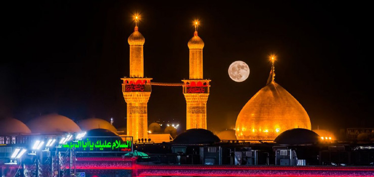 اصابت تير بر دهان امام حسین(ع)