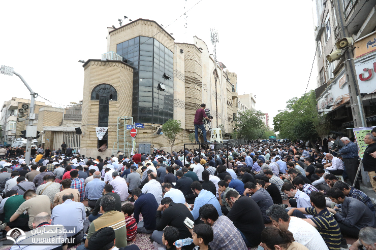 گزارش تصویری از مراسم دعای عرفه 1403 