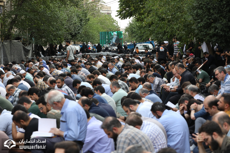 گزارش تصویری از مراسم دعای عرفه 1403 