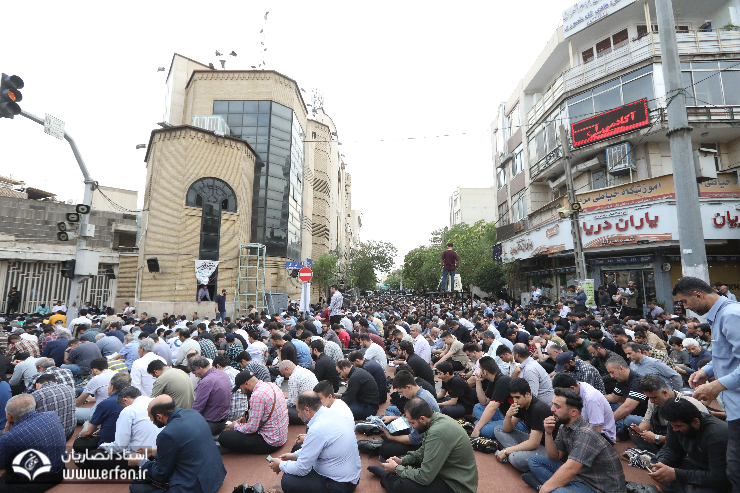 گزارش تصویری از مراسم دعای عرفه 1403 