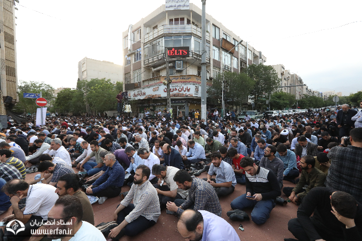 گزارش تصویری از مراسم دعای عرفه 1403 